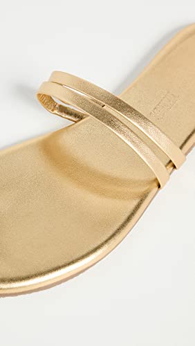 Tkees Women's Leah Sandals, Blink, Gold, Metallic, 5 Medium Us #TOP3