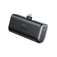 Anker 621 Power Bank con Connettore Lightning Integrato, Caricabatterie Portatile Wireless da 12W...