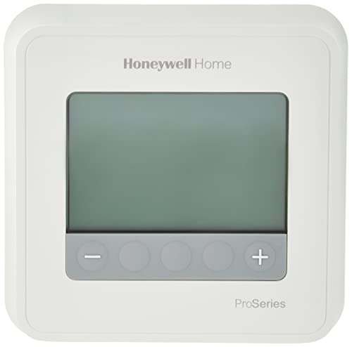 HONEYWELL TH4110U2005/U HONEYWELL-TH4110U2005/U-T4 Pro Thermostat, Programmable or Non-Programmable, 1H/1C, White by Honeywell - Used condition - US$35.99
