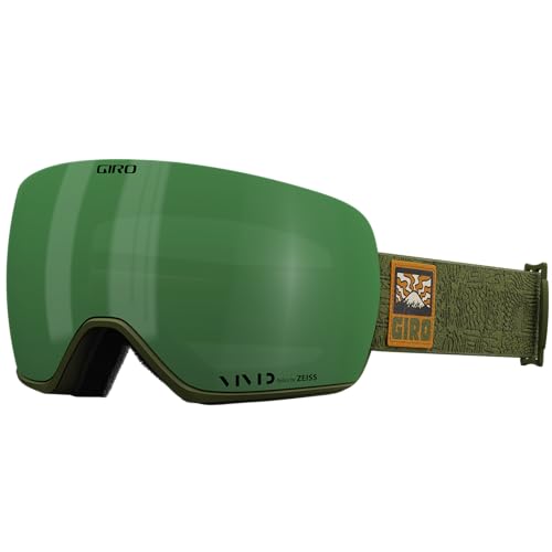 Giro Article II Adult Snow Goggle - Trail Green Adventure Grid Strap with VIVID Envy/VIVID Infrared Lenses by Giro - Used condition - US$52.30