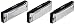 Hohner 3P1501BX Bluesband Harmonica, Pro Pack, Keys of C, G, and A Major