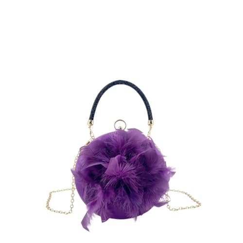 Imagen de MODELISA Bolso Clutch De Fiesta Cadena De Hombro Diseño Circular Boda Evento Ceremonia Para Mujer