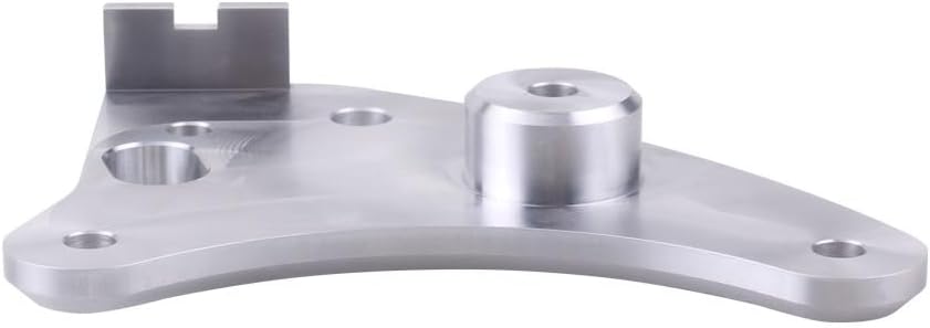 707000971 Shift Arm Plate Shifter Bracket Compatible With Can-Am Renegade Outlander Gen 2 Billet Shift Arm Base 707002439, silver