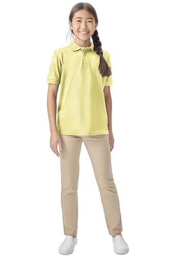Image of Classroom School Uniforms for Boys and Girls Short Sleeve Pique Polo