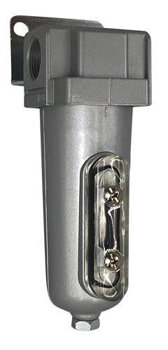 3/4" NPT, THB Industrial Desiccant Air Dryer For Compressed Air, 5oz Metal Bowl, Includes Desiccant Beads, (225 PSI Max), QTY 01