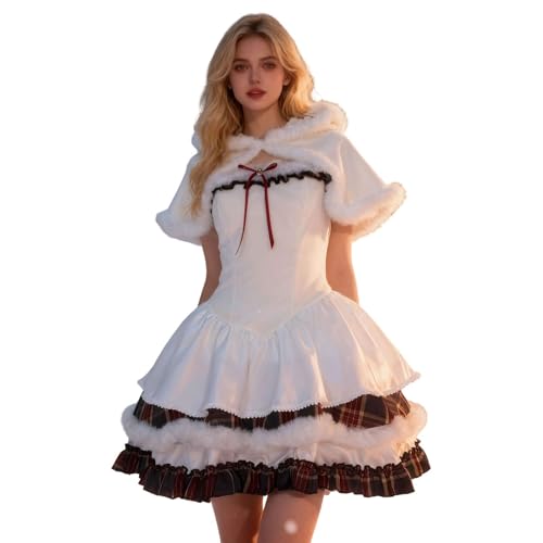 Tenue de bonhomme-neige pour cosplay de cour et festivités annuelles