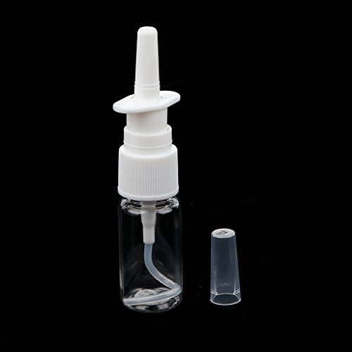 Kodxylytix 20 botellas de spray nasales vacías recargables de niebla fina, 10 ml