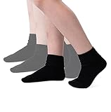 Sensory Seamless Socks For Kids Viscose Bamboo No Seam Toe Girls School Uniform Sock 3-6 Pk