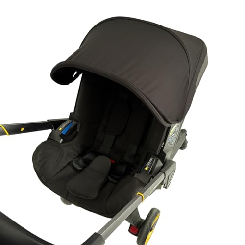 Compatible with Doona Car Seat Cover - 3-in-1 Canopy Replacement Stroller Accessories for Baby Newborn