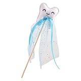 Generisch Zahnfeenstab für Kinderaufführungen, weicher Vliesstoff, Requisite für Halloween Partys, Schulveranstaltungen, Kinder, Jungen, Mädchen Basteln (B, One Size)