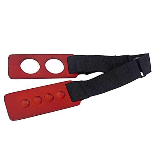 LIOOBO Cello End Pin Holder Slip Wooden Anchor Rest for Cello with Non Slip Sponge Base Floors From Damage Stylish Black Red Design