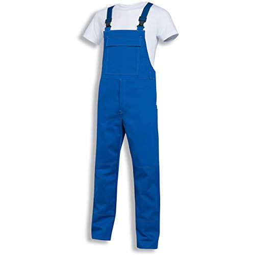 Uvex Banox+ 8884 Schweißer-Arbeitshose - Blaue Latzhose 54