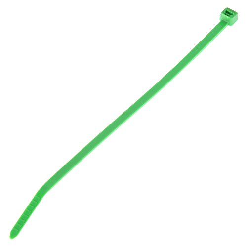Panduit PLT1.5I-M5 Locking Cable Tie, Intermediate, Nylon 6.6, 5.6-Inch Length, Green (1,000-Pack)