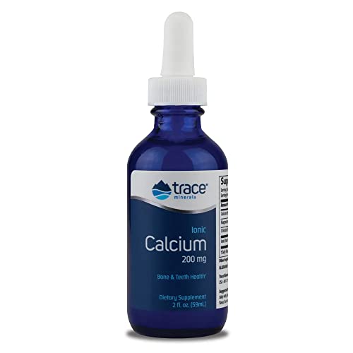 Trace Minerals Research, Ionic Calcium, 200mg Kalzium, 59 ml, Laborgeprüft, Glutenfrei, Sojafrei, Vegetarisch Cover