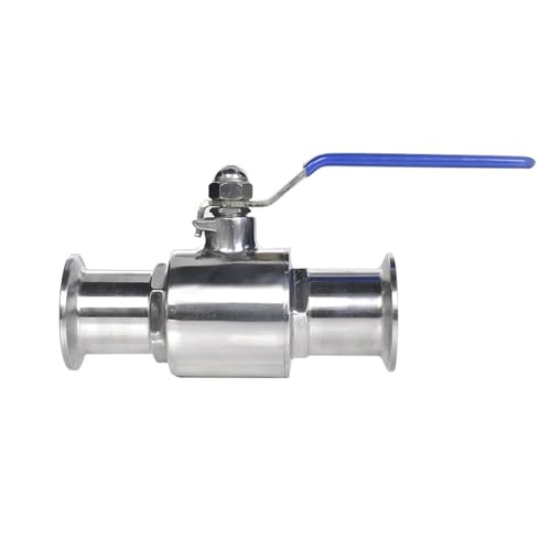 Vanne quart de tour à ouverture rapide 25mm en inox 304 manuel