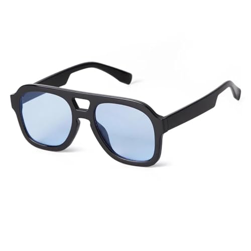 Lunettes de soleil double pont pour femmes et hommes avec verres de protection anti-UV