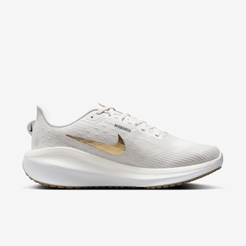 Nike Vomero 17 Women's Road Running Shoes (FB8502-006, Phantom/Light Bone/Sail/Metallic Gold) Size 83