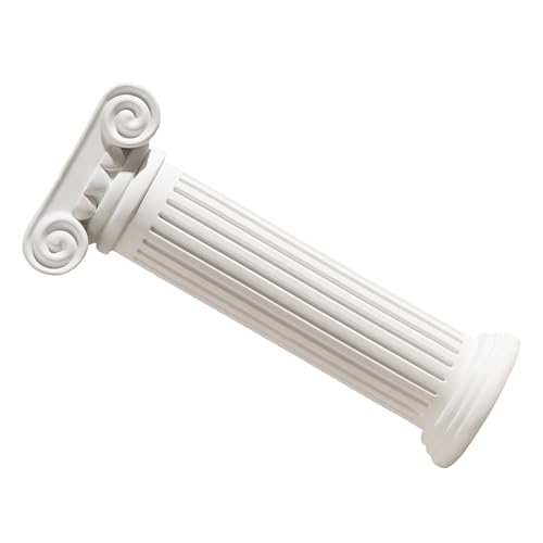 Veemoon Jardinière Romaine en Résine Stable Vase De Colonne pour Plantes Vertes Décoration D'entrée Et Aménagement Paysager pour Événements