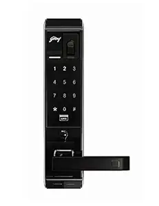 Godrej Locking Solutions and Systems Advantis Revolution (Pin + Biometric + RFID + Key,Black,Brushed)