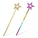 ZEYIYER 2 Stück Zauberstab Glitzer Mädchen Prinzessin-Stab, Feenstab für Kinder, Fee Zauberstab Stern Fee Zauberstab zum Weihnachten Kostüm Kostüm Requisiten Cosplay Dekoration Prinzessin Zauberstab günstig Kaufen-ZEYIYER 2 Stück Zauberstab Glitzer Mädchen Prinzessin-Stab, Feenstab für Kinder, Fee Zauberstab Stern Fee Zauberstab zum Weihnachten Kostüm Kostüm Requisiten Cosplay Dekoration