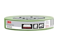 3M Pro Malerabdeckband 2060 für grobe Oberflächen, 1 Rolle, 24 mm x 50 m – UV- und wasserbeständig, für den Innen- und Außenbereich, geeignet für Maler- und Dekorationsarbeiten
