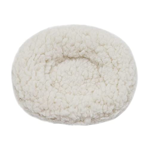 MERISHOPP Baby Photo Shoot Props Basket Filler Carpet Plush Pad for Newborn Round Cameras & Photo