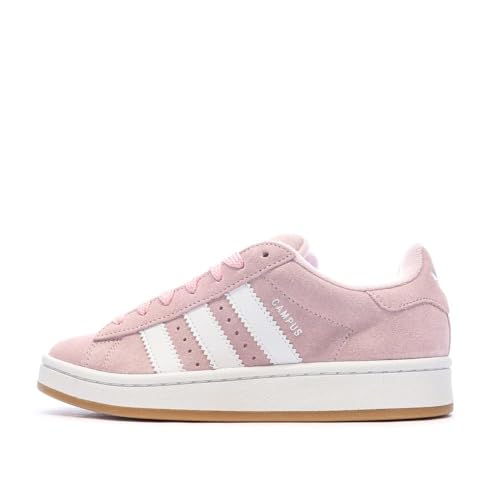 Image of adidas Campus 00s J Big Kid Shoes, Clear Pink /Cloud White /Gum, Size 4