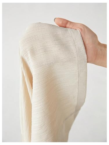 Verdusa Women's Plus Size Pants Elastic High Waisted Wide Leg Tie Side Loose Trousers4