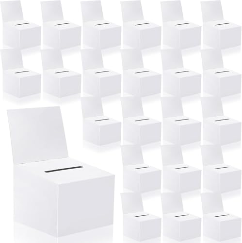 Cajas de cartón para rifas con cabecera extraíble para eventos comunitarios 2