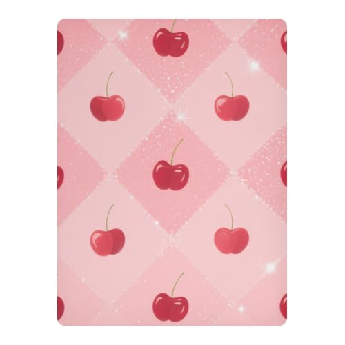 Parure de lit imperméable rouge cerise haut de gamme à strass pailletés - 3
