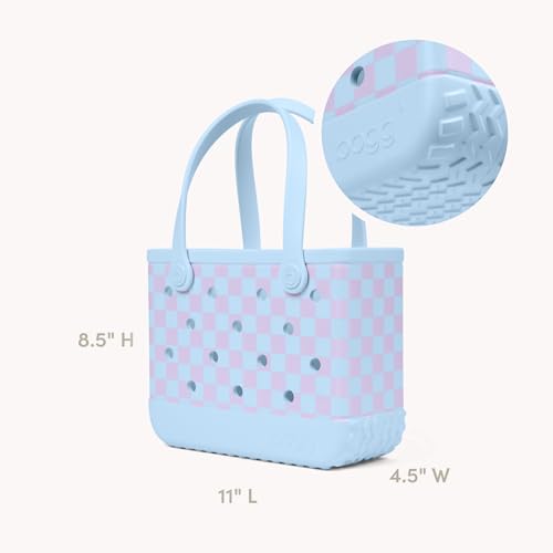 Image of BOGG BAG Tote - 11 inch x 8.5 inch x 4.5 inch - Durable, Washable, Tip-proof - Beach, Pool, Boat, Work, Sports