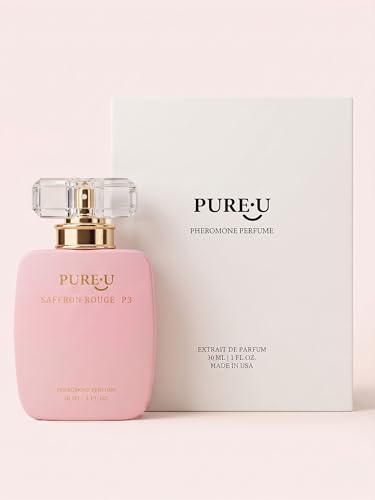 PUREU Pheromone Perfume for Women - Long Lasting Saffron Amber & ...