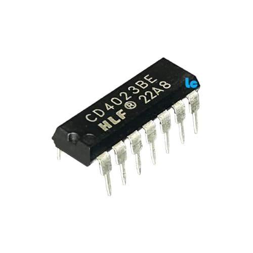 Genérico - Circuit intégré CD4023BE - NAND - 3 portes logiques - Technologie CMOS - Sachet de 5 unités