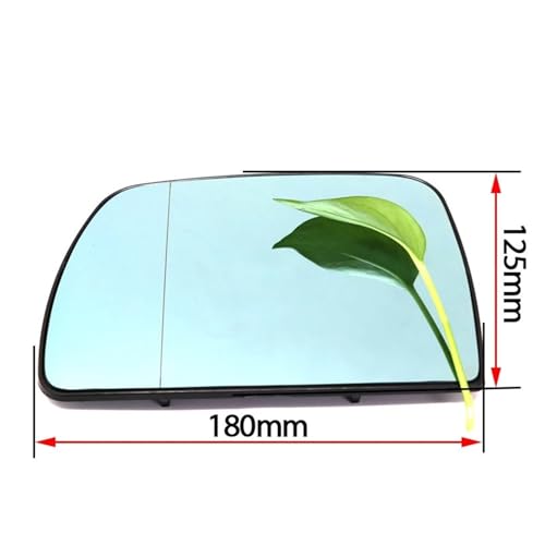 Verre de rétroviseur pour BMW X5 E53 gauche miroir bleu dégivrant