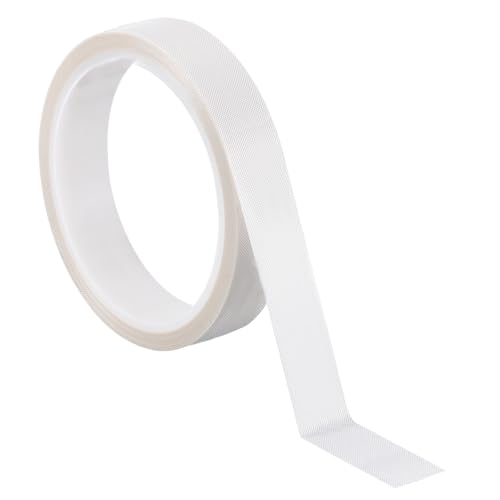 Image of PATIKIL Heat Resistant Tape, 0.8 Inch x 33 Feet High Temperature Tape PTFE Adhesive High Heat Tape Waterproof for Vacuum Sealer Machine Insulation Protection, White, 0.13mm Thick
