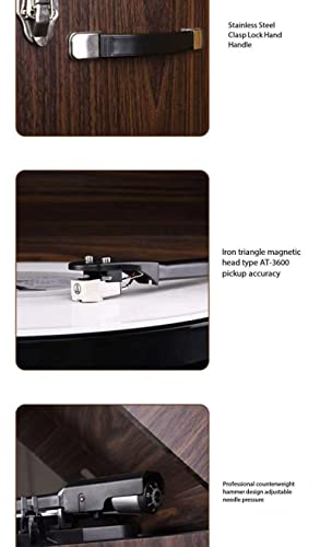 AZBUY Tourne-Disque Vinyle Vertical rétro américain Tourne-Disque Bluetooth Tourne-Disque magnétique Cadeau (B) - Les Beatles, Paul McCartney, John Lennon, RIngo Starr, George Harrison AZBUY Tourne-Disque Vinyle Vertical rétro américain Tourne-Disque Bluetooth Tourne-Disque magnétique Cadeau (B) – Image 6