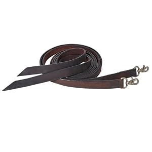 HILASON Western Genuine Leather Horse Split Reins | Riding-Reins Reining-Reins Heavy-Duty-Rein