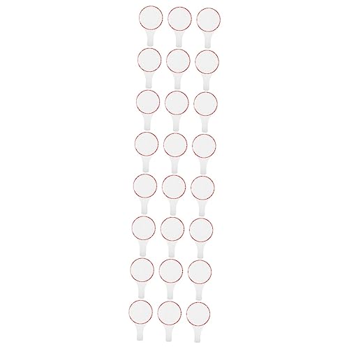 Tableau blanc portable effaçable lot de 24 pour quiz et enchères