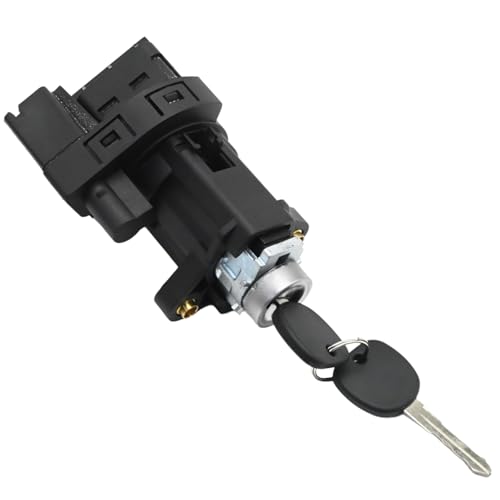 Saihisday 12458191 Ignition Switch Ignition Lock Cylinder with 2 Keys Cylinder Replacement for Chevrolet Classic 2004-2005, Replacement for Chevrolet Impala 2000-2005, Replace 1S6470, 22599340 by Saihisday - Used condition - CA$8.32