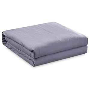 Anjee Uitneembaar Dekbedovertrek Voor Verzwaarde Deken, Biologisch Katoenen Dekbedovertrek, Just Cover, Eenvoudige Stijl…