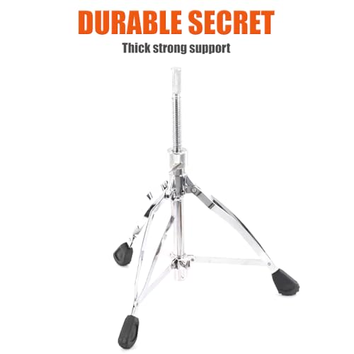 Image of Softline Pro Drum Throne Saddle Seat Apple Shape Padded Drum Stool Height Adjustable 43.8-61 cm Heavy Duty 3.6 Kg Double Braced Legs Anti-Slip Feet for Drummers & Musicians - SP ADT900