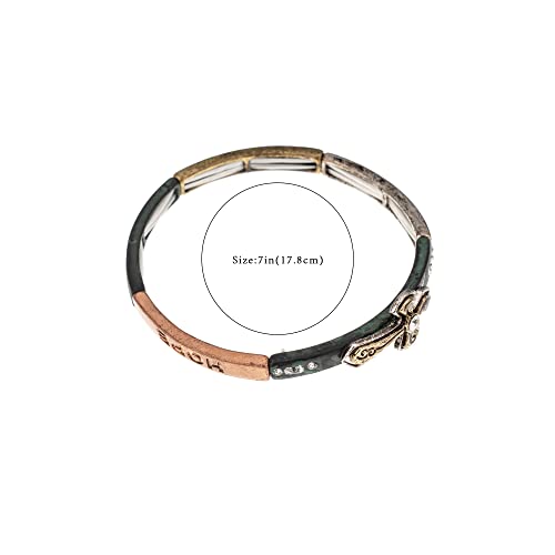 Image of Madison Tyler Religious Prayer Bracelet For Women | Religious Jewelry Gift for Women Christian Gift
