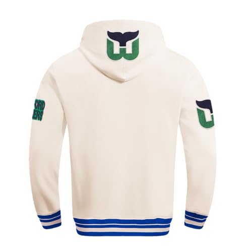 Image of Pro Standard Men's NHL Retro Classics Brushed Back French Terry Pull Over Hoodie