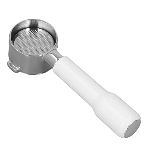 Portafiltro sin fondo de 51 mm con 2 orejas, filtro de acero inoxidable compatible con ECO310 4