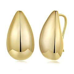 Gold teardrop