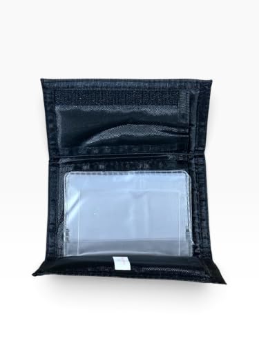 Image of Rico Industries NFL Football Nylon Tri-Fold Wallet
