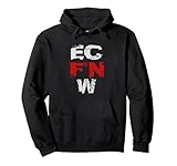 EC F'N W Extreme Championship Wrestling Wrestler Fighter Pullover Hoodie