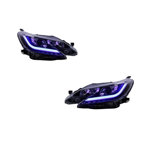 Faros para Toyota Mark X 2013-2019 luces antiniebla DRL kit plug and play