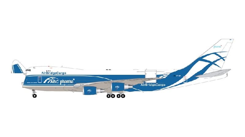 Amazon | GeminiJets 1/200 完成品 AIR BRIDGE CARGO FOR BOEING B747