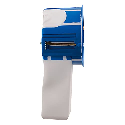 Zenitech - Einbaukasten Für Mehrteilige Mikro-Module - 1 Position - Breite Unterstützungsmutter - Ausgestattet Mit Metallklammern - Patentiertes Produkt - Blau, Durchsichtig